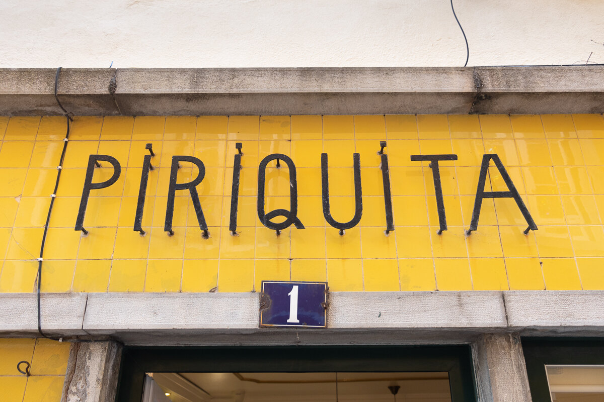 Façade de la pâtisserie Piriquita à Sintra