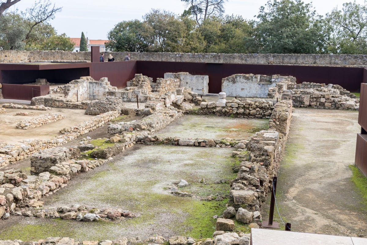 Site archéologique, Castelo Sao jorge