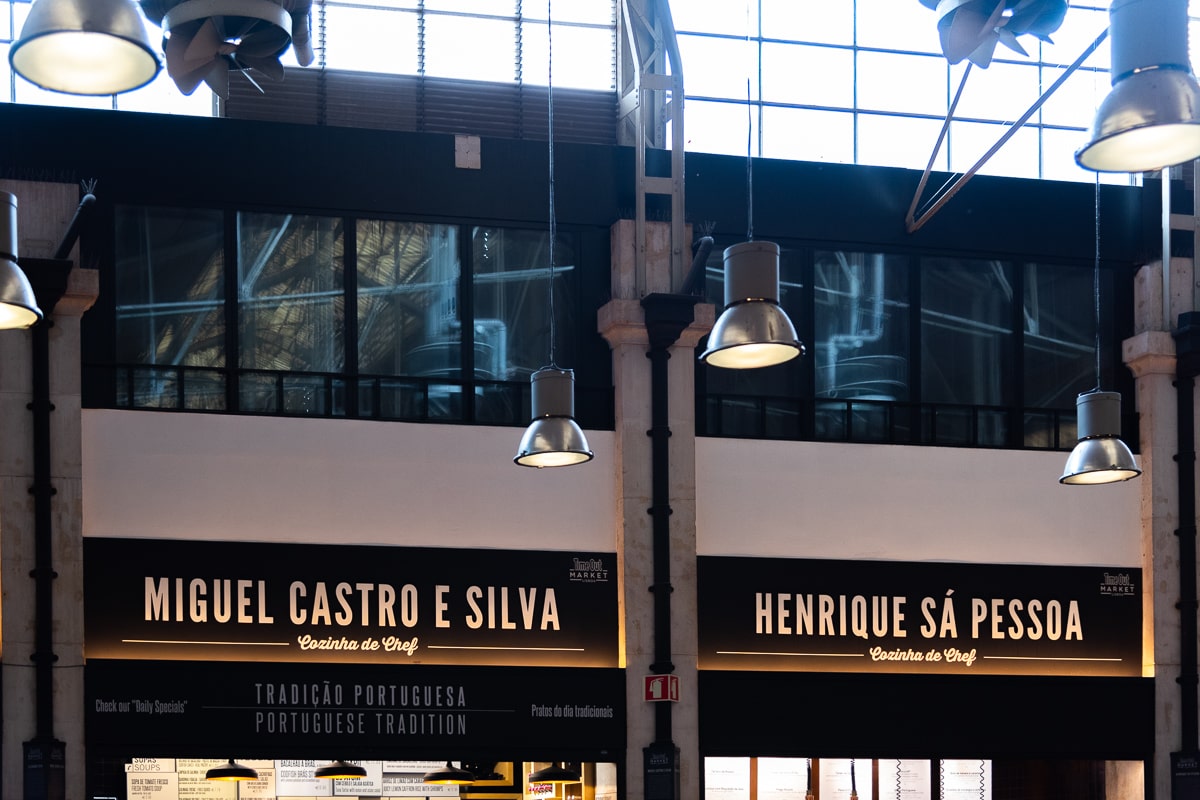 Food court à Lisbonne