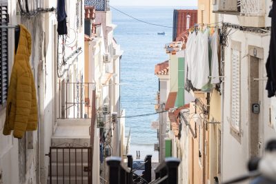 Ruelle d'une ville portugaise