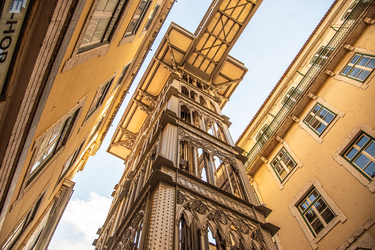 Elevador de Santa Justa à Lisbonne