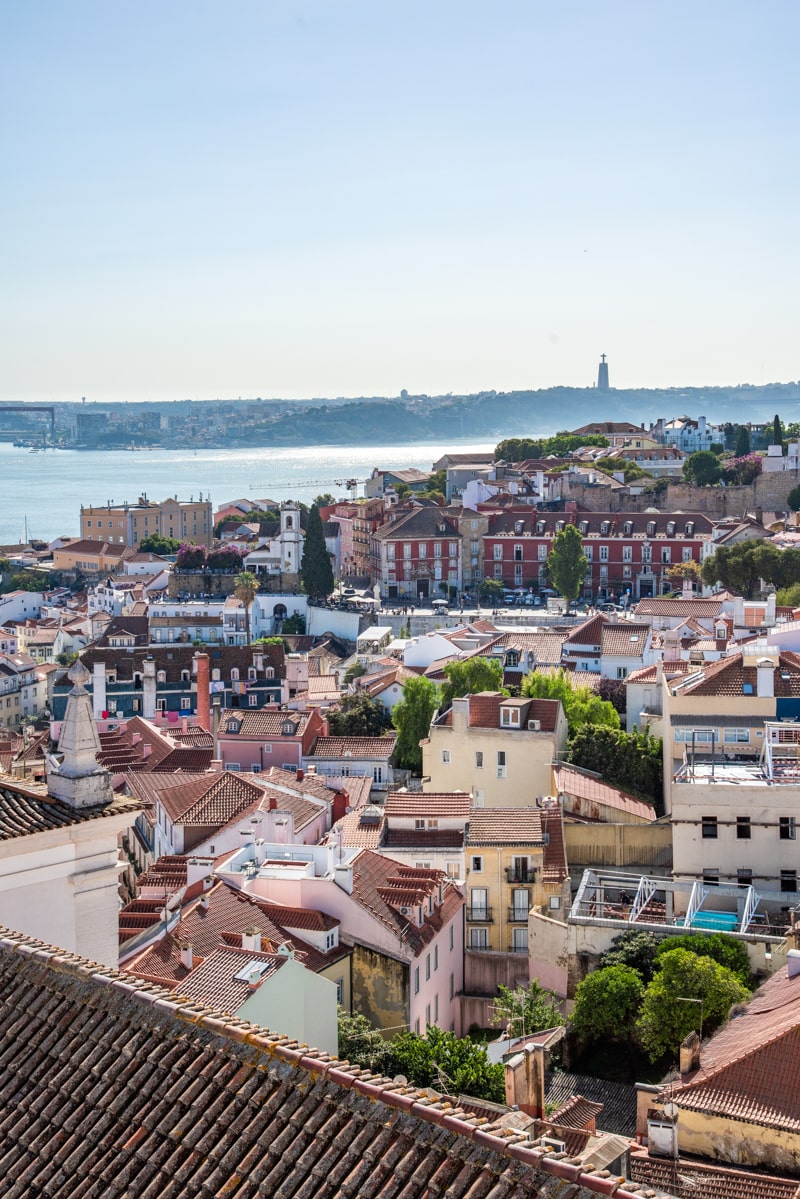 Vue depuis l'Igreja Sao Vicente