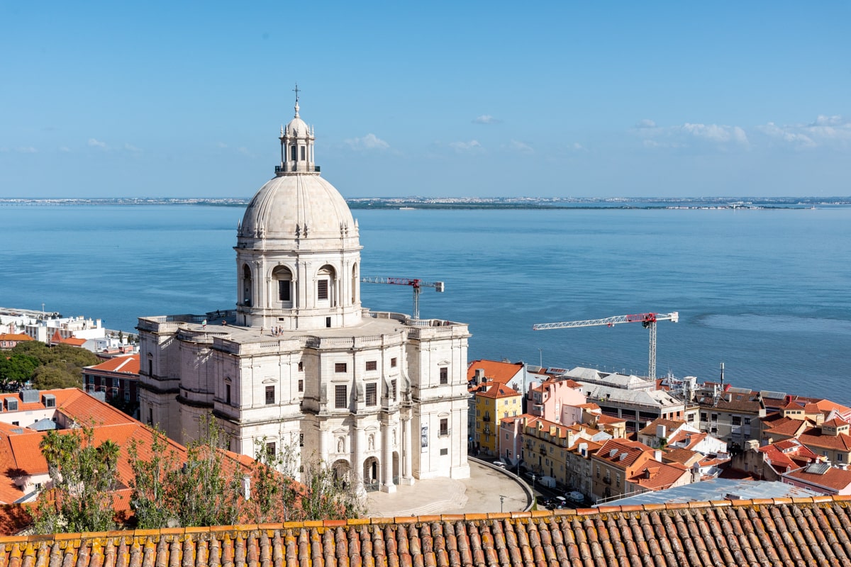 Vue depuis l'Igreja Sao Vicente