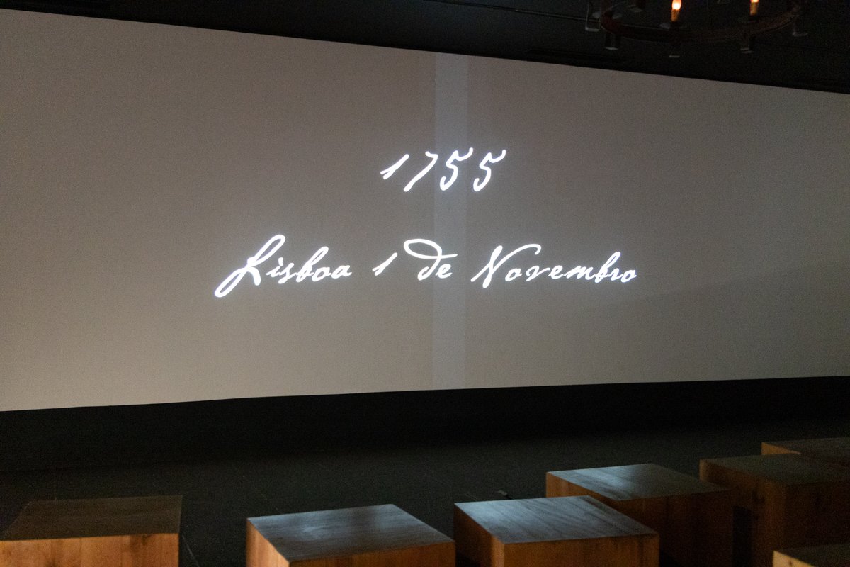 Vidéo sur le séisme du 1 novembre 1755