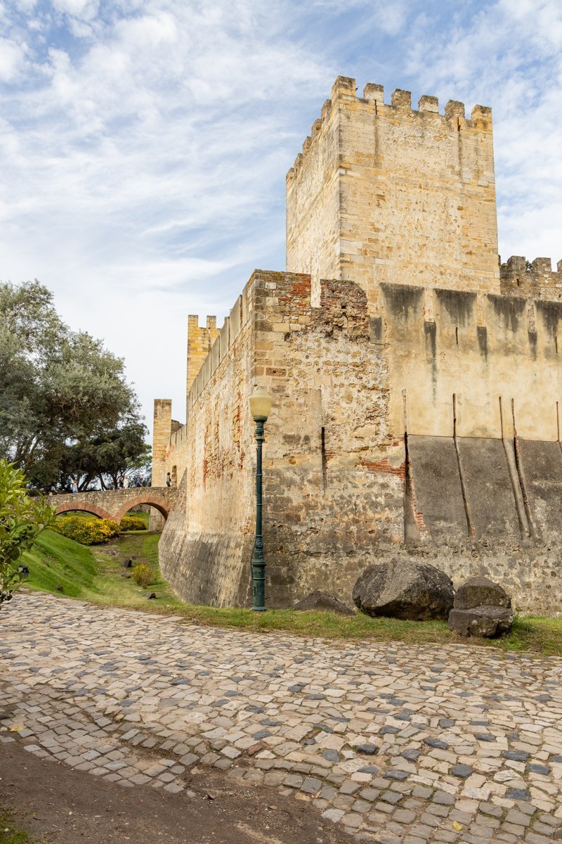 Tour sur le site du Castelo de São Jorge