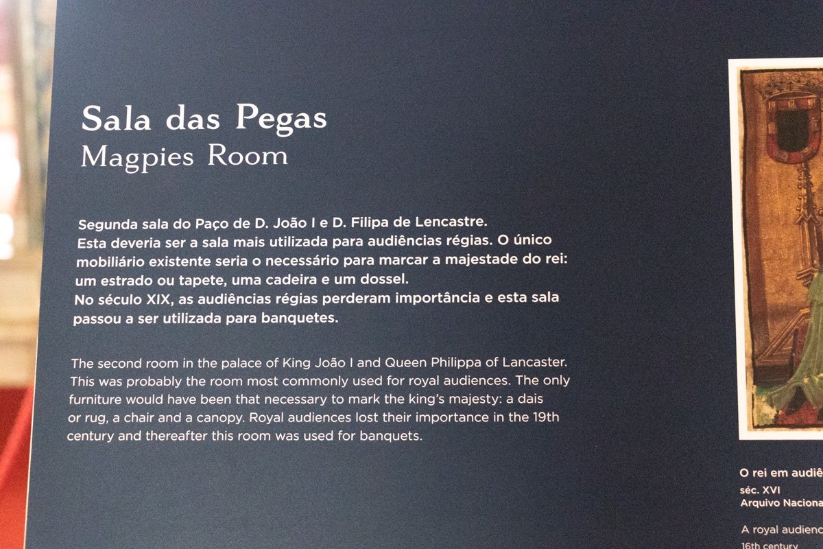 Panneau d'informations