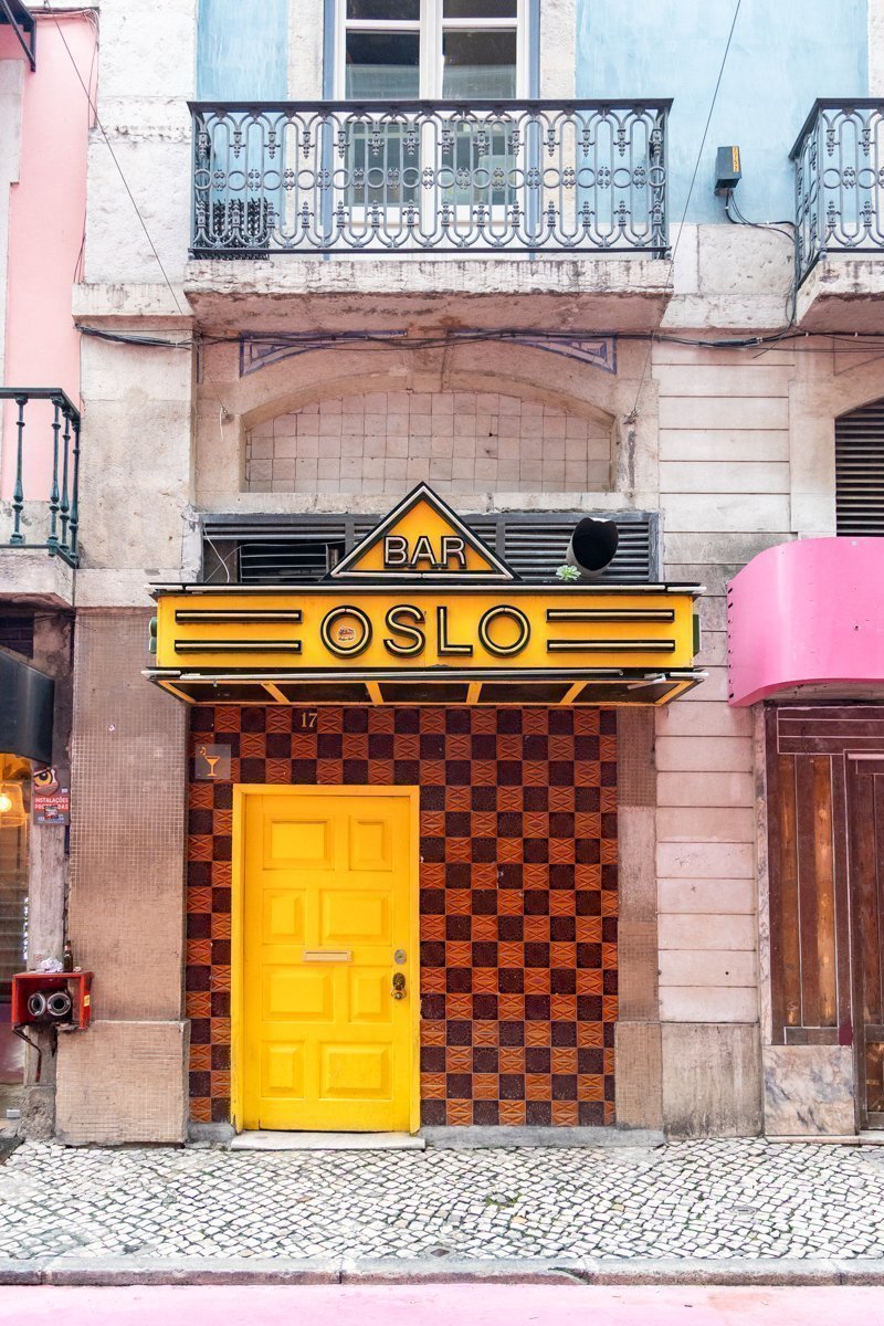 Bar Oslo dans la Pink Street