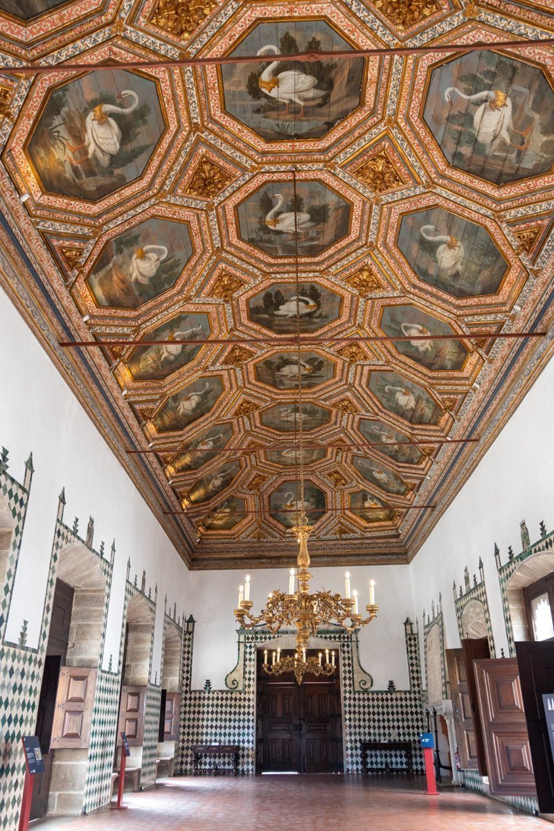 Plafond de la salle des cygnes