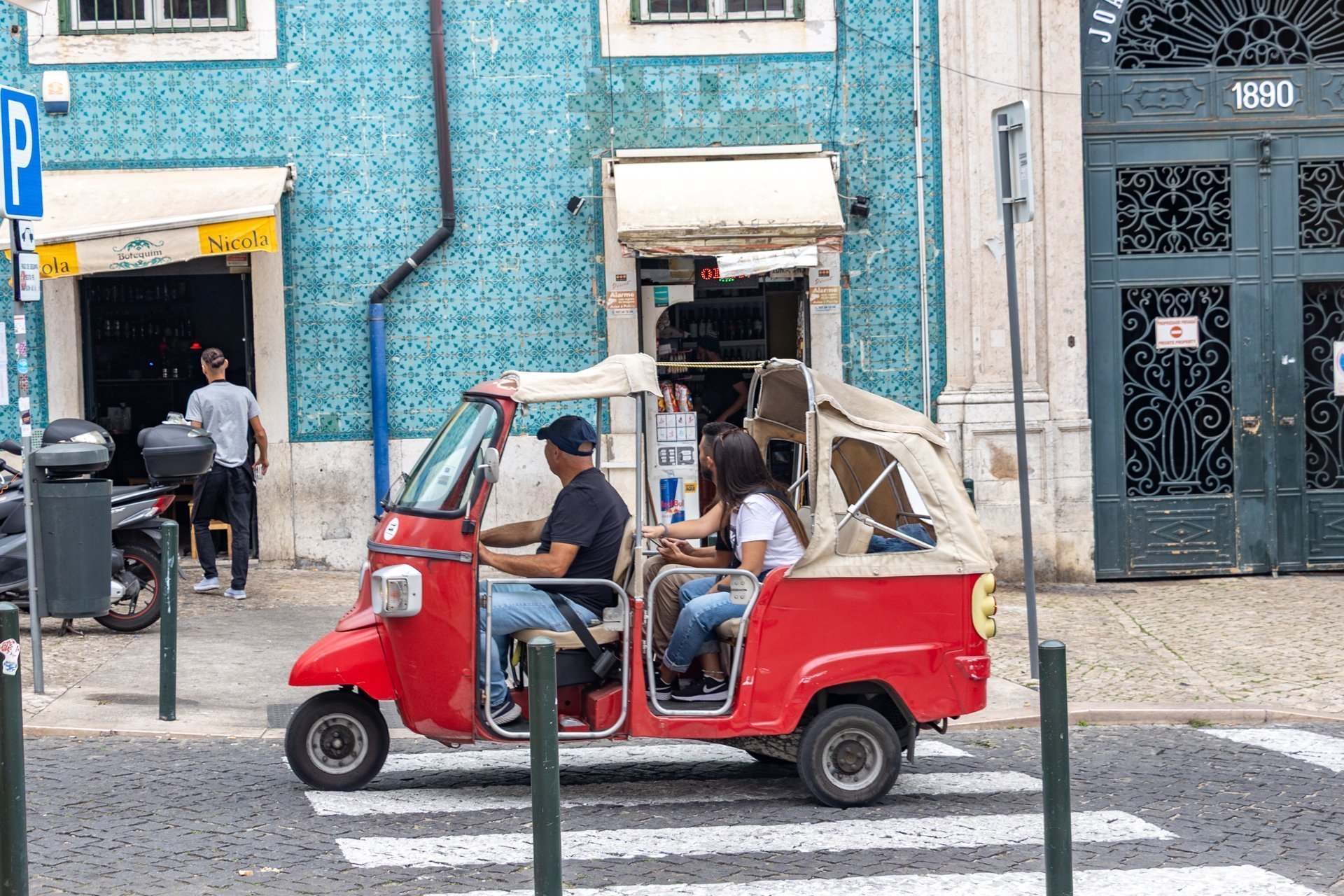 Tuk Tuk à Lisbonne
