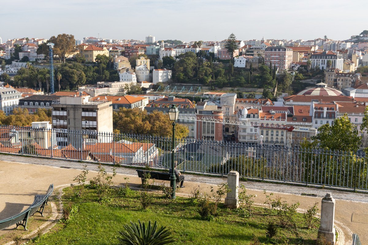 Vue depuis le Miradouro Sao Pedro