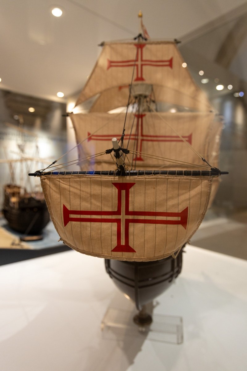 Maquette d'une caravelle