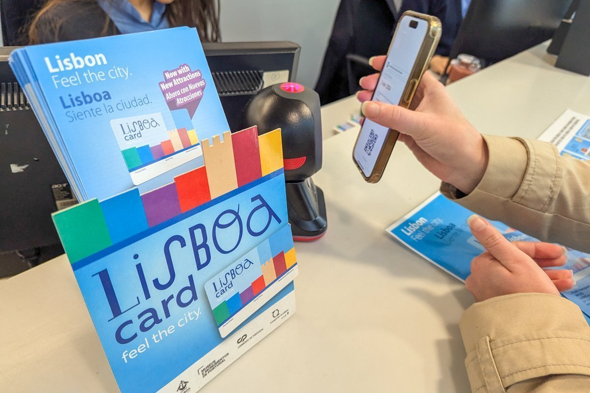QR code pour acheter la Lisboa Card à Lisbonne