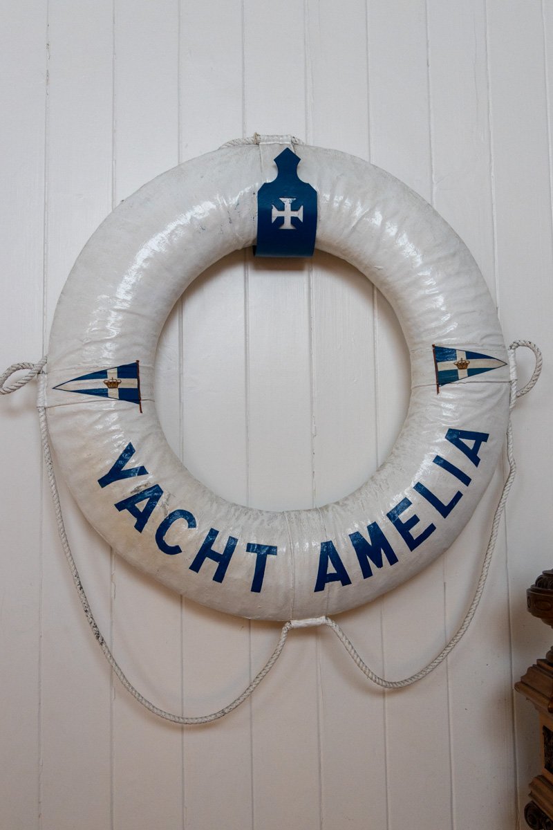 Bouée du yatch Amelia