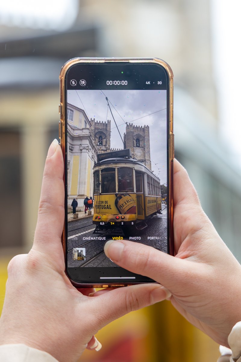 Photo du passage du Tram