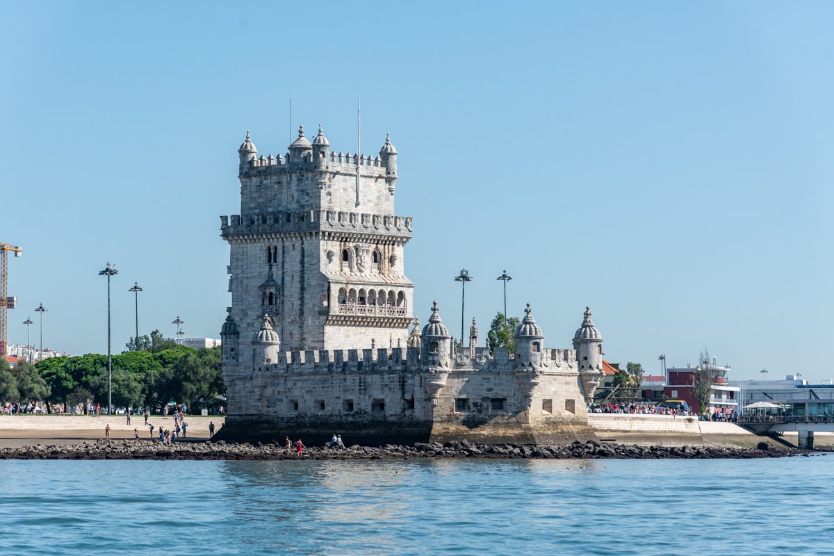 Tour de Belém depuis la mer