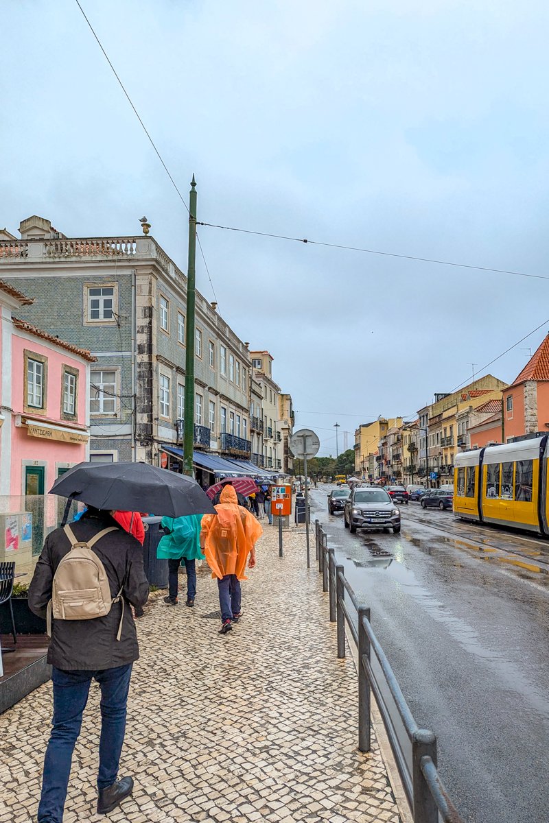 Belem sous la pluie