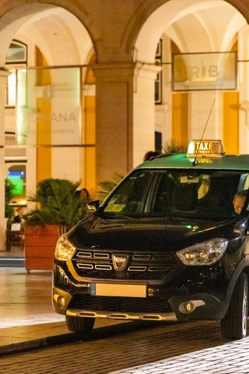 Taxi à lisbonne