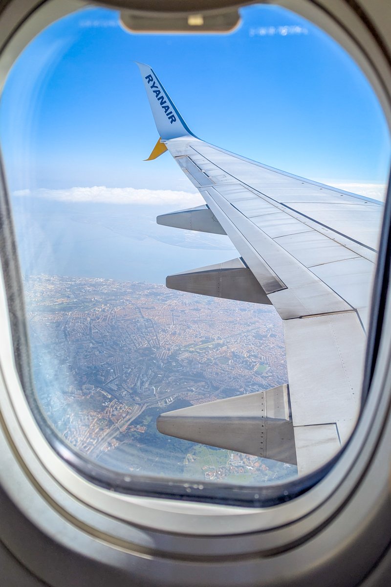 Vue depuis l'avion