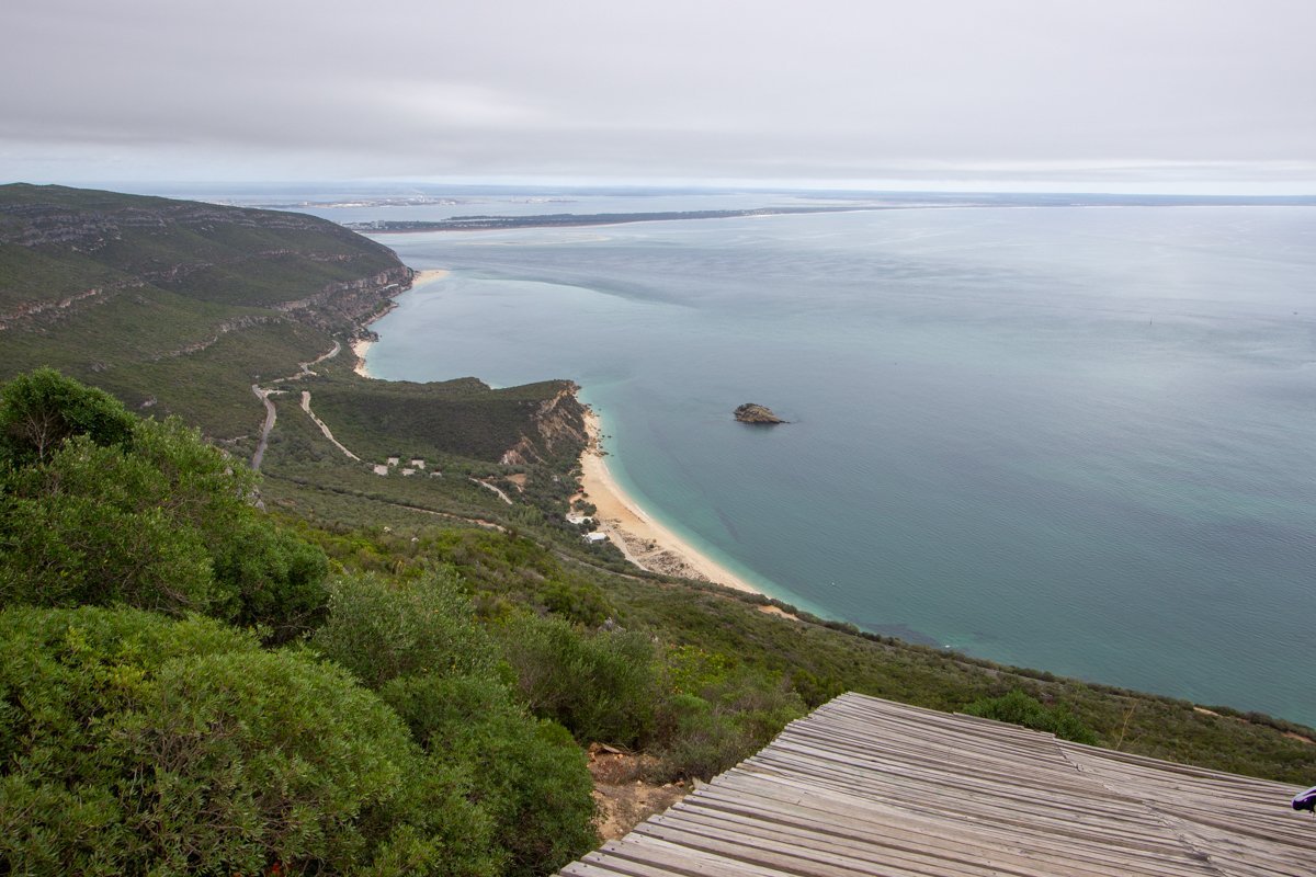 Vue emblématique dans le parc de l'Arrabida