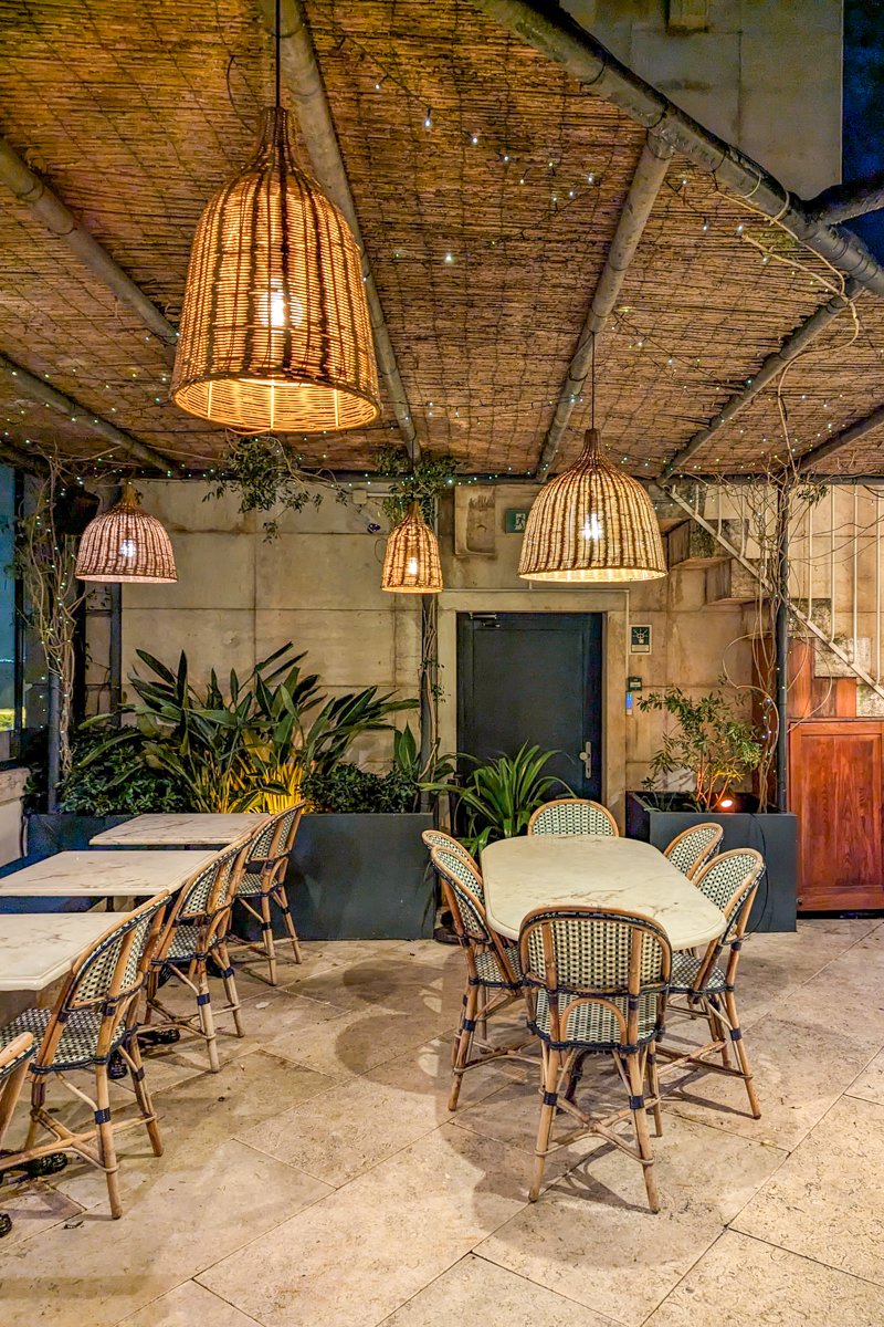 Intérieur du restaurant Java