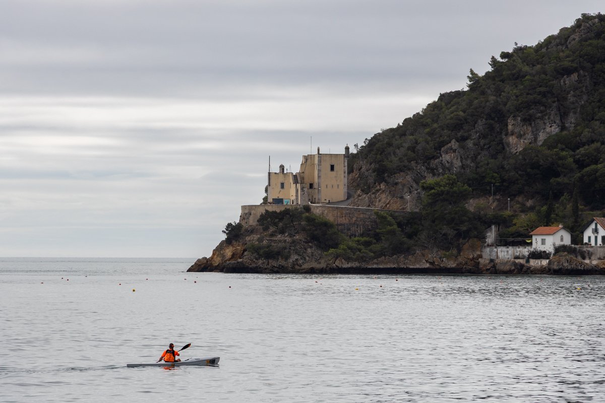 Kayak dans l'Arrabida
