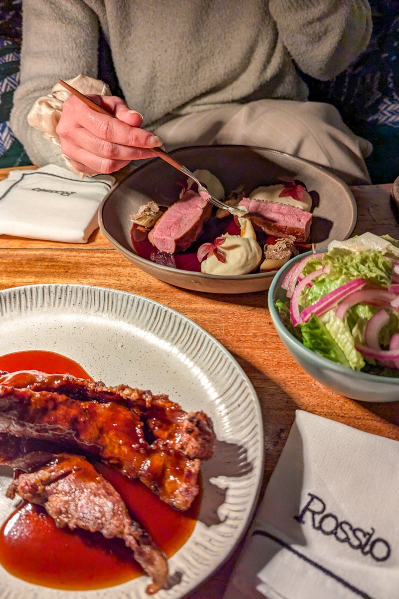 Plats au Rossiogastrobar