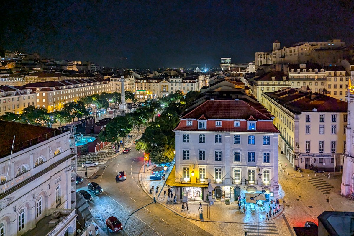 Vue depuis le rooftop du Rossiogastrobar